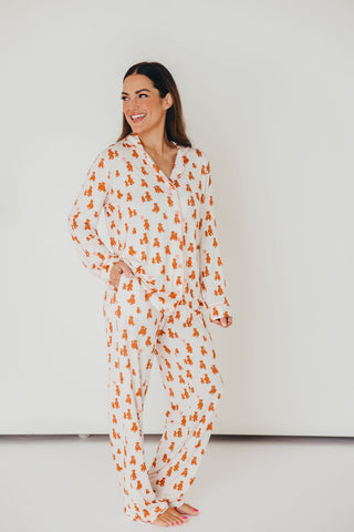 Love You Beary Much Pajama Set | Pink | +Plus Available