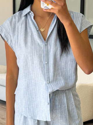 Below Deck Button-Up Top