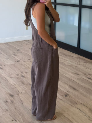 Coffeehouse Barrel Overalls