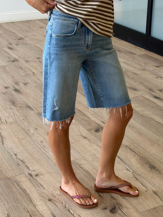 Mezi Baggy Bermuda Shorts | +Plus Available