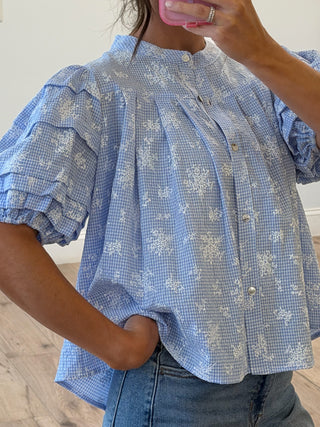 Copacabana Puff Sleeve Blouse | Countryside