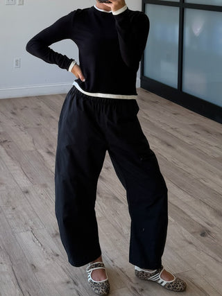 Sprint Theory Active Barrel Pants | Black | RESTOCK