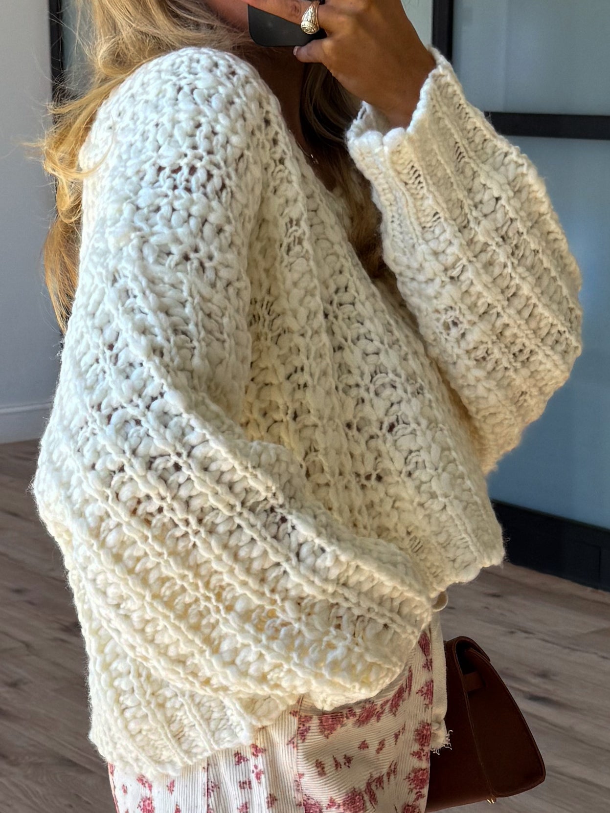 Dylan Chunky Knit Sweater Ivory – Shop Talulah - Main Image