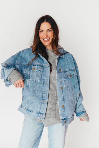 Throw On + Go Denim Jacket | Denim | +Plus Available | RESTOCK