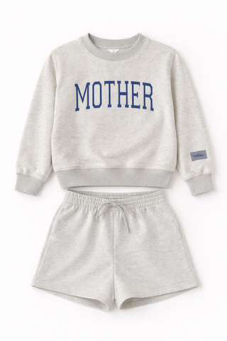 "MOTHER" Mock Neck Sweatshirt | +Plus Available