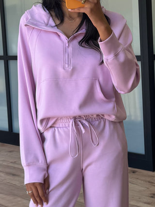 Activate Quarter Zip Hoodie | Orchid | +Plus Available