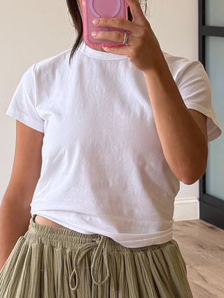 Maisie Vintage Tee | White | RESTOCK