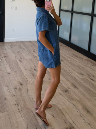 Beaumont Denim Romper