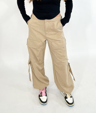 Parker Cargo Pants | Taupe | FINAL SALE