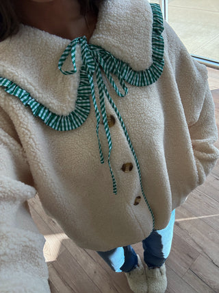 English Countryside Teddy Jacket | Jade