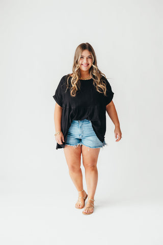 Bailey Cotton Tunic | Black