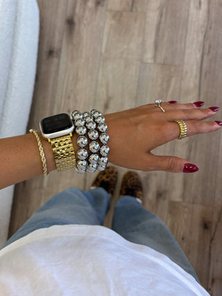 Bubble Beaded Bracelet Stack | 2 Colors Available | RESTOCK