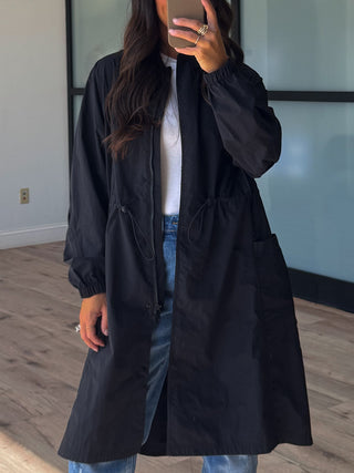 Portland Rain Jacket | Black | RESTOCK
