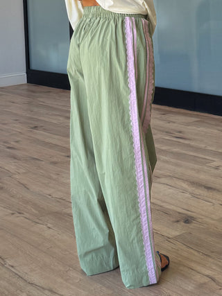 Laced Up Track Pants | +Plus Available