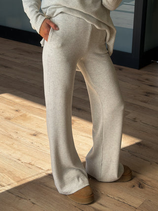 Always Cozy Ribbed Set | Grey | +Plus Available