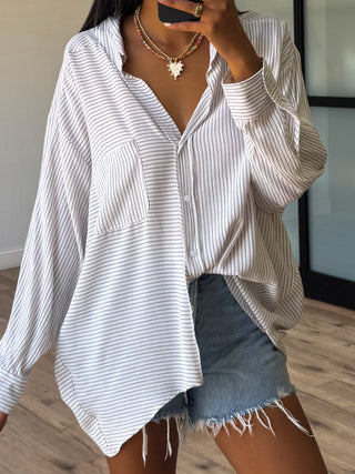 Mix Stripe Blouse | RESTOCK