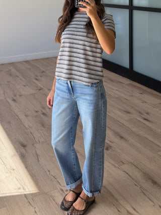Move Along Stripe Tee