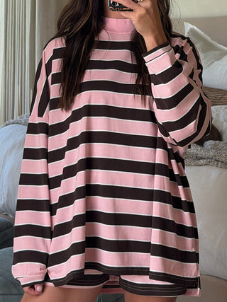 Sugar Rush Mock Neck Long Sleeve Top