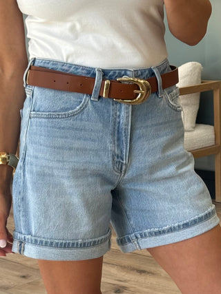 Willard Sleek Belt | Brown