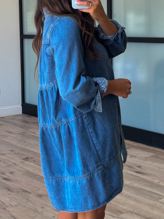 Callahan Denim Shirt Dress