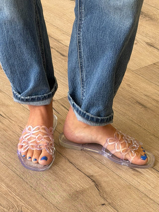 Lotus Jelly Slides | Clear