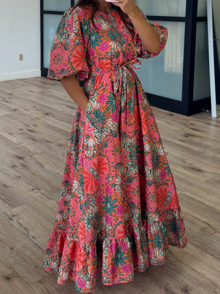 Fleur de Lune Flounce Dress