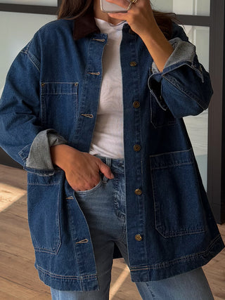 Parker Barn Jacket | Denim