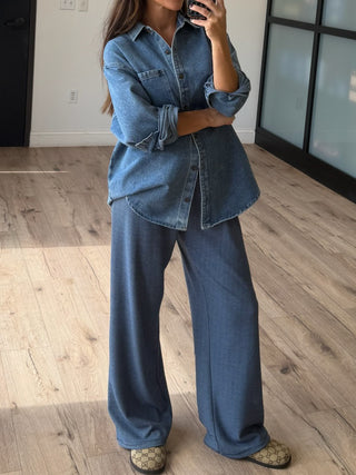 Hill Denim Shacket