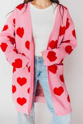 Follow Your Heart Cardigan | +Plus Available | RESTOCK