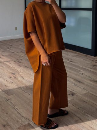Worn Well Oversized Top | Bronze