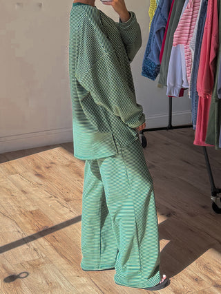 Just Lounging Knit Pullover | Cypress Green