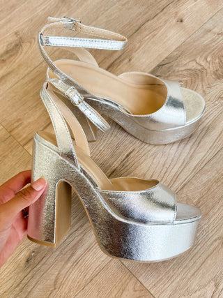 Shine On Platform Heel