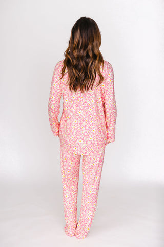 Ditsy Daisy Women's Pajama Set | +Plus Available