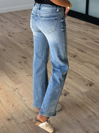 Greer Wide Leg Jeans | +Plus Available