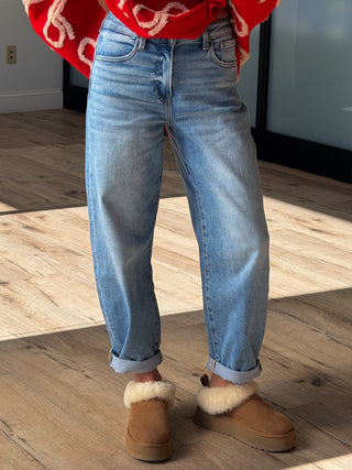 Ollie Barrel Jeans | +Plus Available | RESTOCK