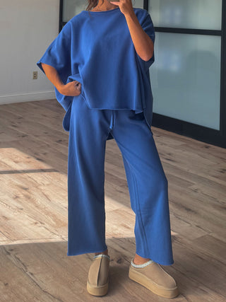 Worn Well Oversized Top | Royal Blue | RESTOCK