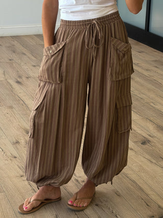 Ranger Cargo Balloon Pants | Latte