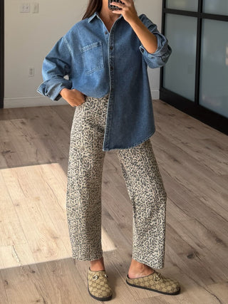 Hill Denim Shacket