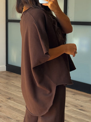 Worn Well Oversized Top | Espresso