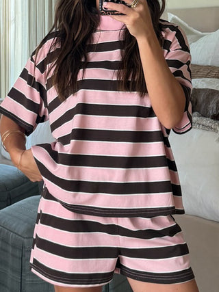 Sugar Rush Mock Neck Short Sleeve Tee