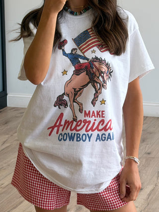 "Make America Cowboy Again" Graphic Tee