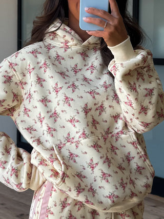 Rosie Blossom Fleece Hoodie