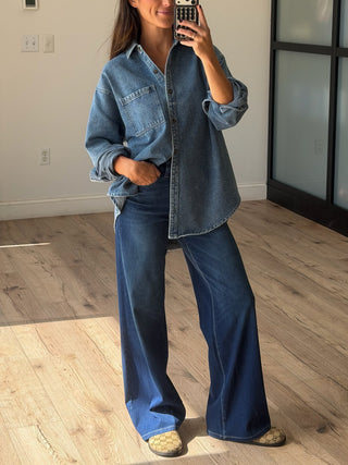 Hill Denim Shacket