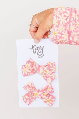 Ditsy Daisy Hair Clips | Tiny Talulah