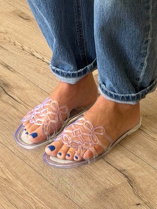 Lotus Jelly Slides | Clear