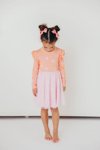 Girls Sweetheart Twirl Dress | Tiny Talulah