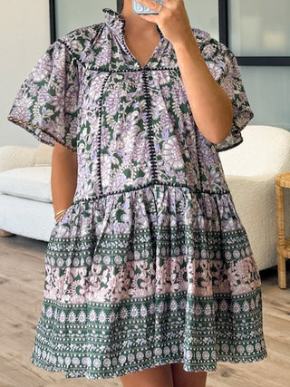 Marbella Flounce Dress