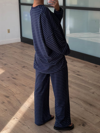 Just Lounging Knit Pullover | Navy