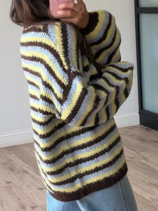 Wrap Around Cozy Knit Cardigan | Sky Cafe | +Plus Available