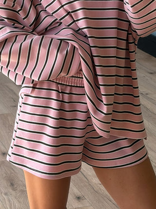 Weekend Uniform Lounge Shorts | Pink